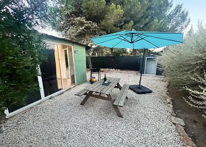 Location T3 Jardin Avec Piscine Vakantiehuis Mèze